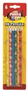 Opakowanie Ołówki HB 6szt. PUKKA