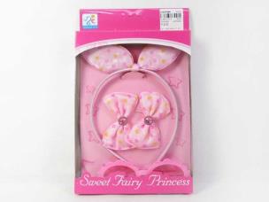 Opakowanie Opaska na głowę + 2 kokardy + okulary