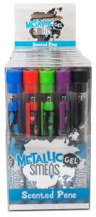 Opakowanie Pachnące długopisy żelowe metaliczne Smens