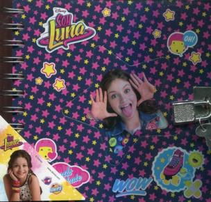 Opakowanie Pamiętnik spiralny z kłódką Soy Luna