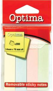 Okładka książki Papierowe znaczniki pastel Optima