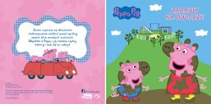 Okładka książki Peppa Pig Przygody PEPPY . UKŁADAJ i KOLORUJ