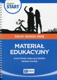 Okładka książki Pewny start Świat wokół mnie Podręcznik Materiał edukacyjny
