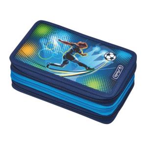 Opakowanie Piórnik 31 części potrójny Soccer