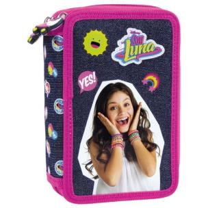 Opakowanie Piórnik trójkomorowy z wyposażeniem Soy Luna 12