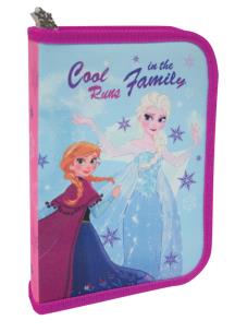 Okładka książki Piórnik z wyposażeniem Frozen 2-klapowy