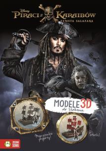 Okładka książki Piraci z Karaibów Zemsta Salazara Tatuaże Zabawy z wyobraźnią