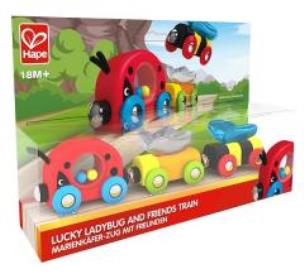 Opakowanie Pociąg biedronka i przyjaciel