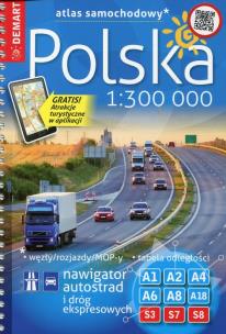 Opakowanie Polska atlas samochodowy 1:300 000
