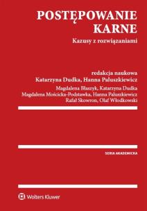 Okładka książki Postępowanie karne