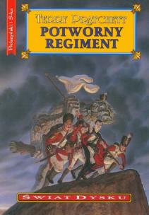 Potworny regiment. Autor: Terry Pratchett. Multiszop.pl Okładka książki Potworny regiment