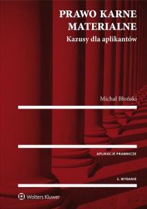 Okładka książki Prawo karne materialne Kazusy dla aplikantów