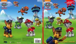 Okładka książki Psi Patrol malowany świat z FARBKAMI