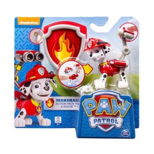 Opakowanie Psi Patrol Marshall naciągnij i zwolnij