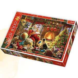 Opakowanie Puzzle 1000 Odpoczynek przy kominku