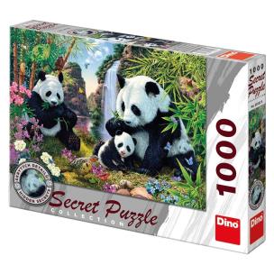Opakowanie Puzzle 1000 Sekretna kolekcja Pandy DINO