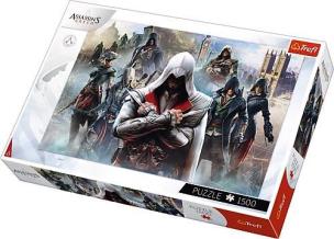 Opakowanie Puzzle 1500 assasin Creed the Game - Kolaż