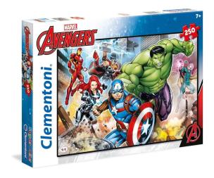 Okładka książki Puzzle 250 el. Superkolor The Avengers