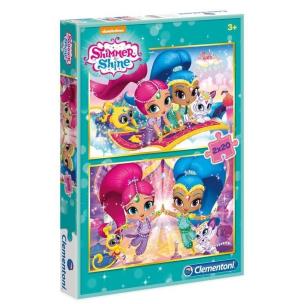 Opakowanie PUZZLE 2x20 EL. SL Shimmer and Shine