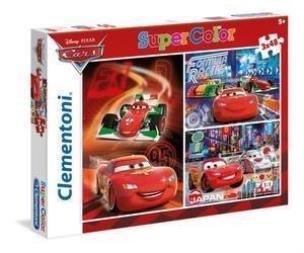 Okładka książki PUZZLE 3 x 48 EL SUPER KOLOR Auta 3