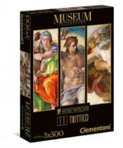 Opakowanie Puzzle 3 x 500 el. Trittico Sistine Chapel