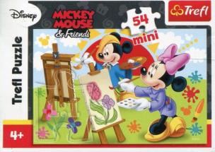 Opakowanie Puzzle 54 Mini Disney Myszka Miki i Przyjaciele Minnie