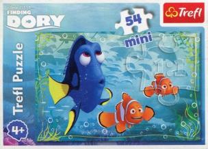 Opakowanie Puzzle 54 Mini Gdzie jest Dory Podwodna kraina