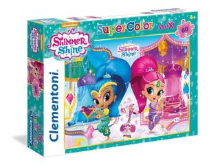 Opakowanie PUZZLE 60 EL MAXI SUPER KOLOR Shimmer and shine