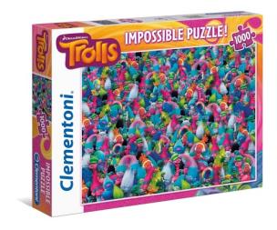 Opakowanie Puzzle Impossible Trolls 1000
