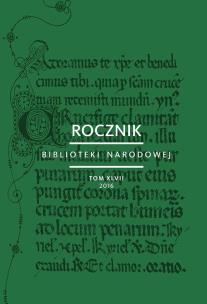 Opakowanie Rocznik Biblioteki Narodowej