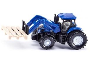 Opakowanie Siku 14 - Traktor z chwytakiem do palet