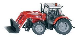 Opakowanie Siku Farmer - Traktor MF z przednią ładowarką
