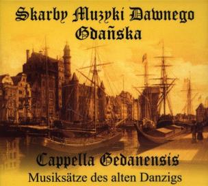 Okładka książki Skarby Muzyki Dawnego Gdańska. Box 3CD