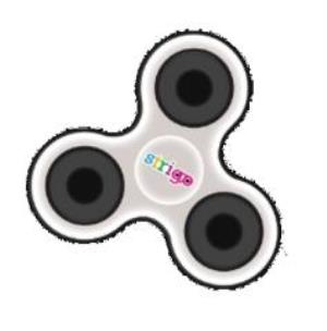 Opakowanie Spinner fidget biały STRIGO