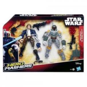 Opakowanie Star Wars Hero Mashers Han Solo vs. Boba Fett