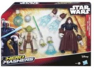Opakowanie Star Wars Hero Mashers Yoda vs. Emperor Palpatine