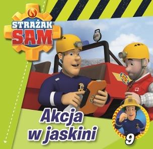 Okładka książki Strażak Sam.Akcja w jaskini