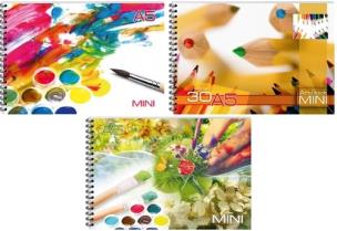 Okładka książki Szkicownik A5 koło 30 arkuszy 120g/m2