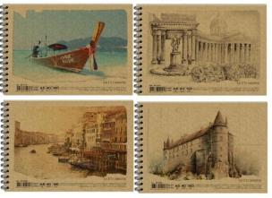 Okładka książki Szkicownik A5 koło 40 arkuszy 120g/m2