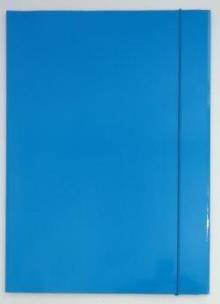 Opakowanie Teczka z gumką A4 Plus Top błękitna PENMATE