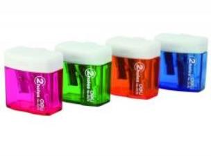 Opakowanie Temperówka 0576 kwadrat podwójna z klapką