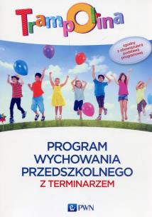 Okładka książki Trampolina Program wychowania przedszkolnego z terminarzem