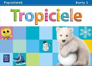Okładka książki Tropiciele Pięciolatek. Karty pracy cz.2 WSiP