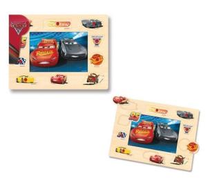 Okładka książki Układanka z pinezkami Auta 3