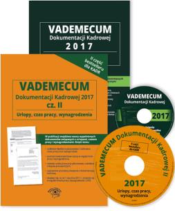 Opakowanie Vademecum dokumentacji kadrowej 2017 + Vademecum dokumentacvji kadrowej 2017 cz.2