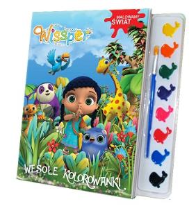 Okładka książki Wissper.W krainie zwierząt FARBKI