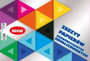 Okładka książki Wycinanka samoprzylepna metalizowana A4 8 kartek