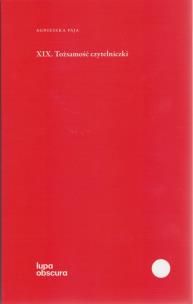 Okładka książki XIX. Tożsamość czytelniczki