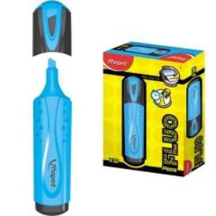 Opakowanie Zakreślacz Fluo Peps niebieski (12szt) MAPED