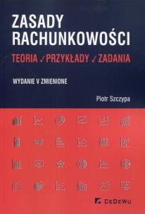 Okładka książki Zasady rachunkowości Teoria przykłady zadania